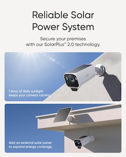 Foto 4 | Foto 4 | Cámara De Seguridad Eufy Security Eufycam S3 Pro Add-on Con Panel Solar - Venta Internacional.