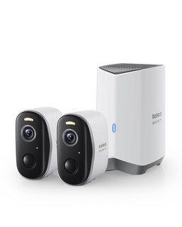 Foto 1 | Foto 1 | Cámaras De Seguridad Baseus N1, Kit De 2 Cámaras, 2k Clarity, Batería De 210 Días - Venta Internacional.