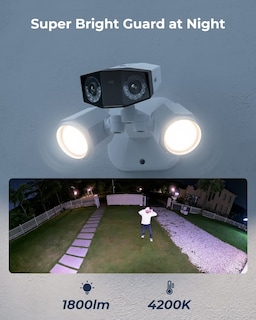 Foto 3 | Foto 3 | Cámara Floodlight Reolink 4k para Sistema de Seguridad Poe Ip - Venta Internacional