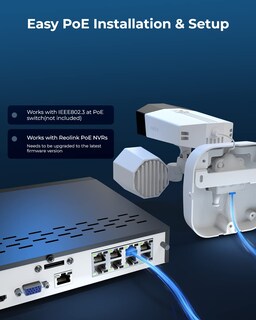 Foto 6 | Foto 6 | Cámara Floodlight Reolink 4k para Sistema de Seguridad Poe Ip - Venta Internacional