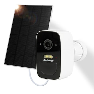 Foto 1 | Foto 1 | Cámara De Seguridad Exterior Con Panel Solar Y Visión Nocturna, Redlemon, Color Blanco