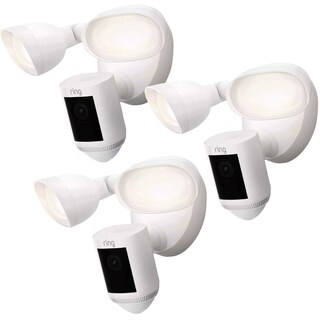 Foto 1 | Foto 1 | Cámara De Seguridad Ring Floodlight Cam Wired Plus 1080p Hd - Venta Internacional.