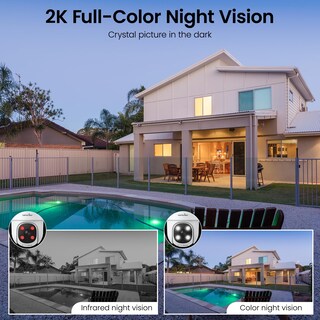 Foto 6 | Foto 6 | Cámara De Seguridad Celular Wansview W7-4g 2k Color Night Vision - Venta Internacional.
