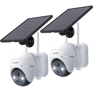 Foto 1 | Foto 1 | Cámaras De Seguridad Iegeek 2k Wifi Outdoor 360° Ptz Paquete De 2 Con Energía Solar - Venta Internacional.