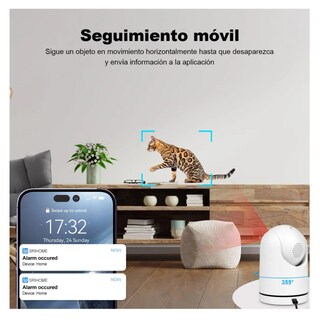 Foto 2 | Foto 2 | Cámara De Seguridad Inalámbricas Cámara Wifi 2mp Belug Blanca