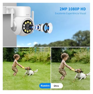 Foto 4 | Foto 4 | Cámara de Seguridad Belug con Wifi 2mp Hd color Blanco