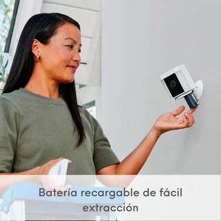 Foto 6 | Foto 6 | Cámara Inalámbrica de Seguridad Ring Spotlight Cam Plus color Blanco con Batería para Exteriores