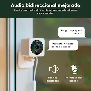 Foto 2 | Foto 2 | Cámara se Seguridad Wyze Cam Og Exterior E Interior color Blanco