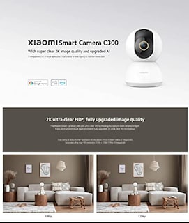 Foto 2 | Foto 2 | Venta Internacional - Cámara De Seguridad Xiaomi Smart Camera C300 Indoor Cam 2k