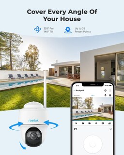 Foto 2 | Foto 2 | Cámara De Seguridad Reolink Argus Pt Wireless Outdoor 5mp 2k+ - Venta Internacional.