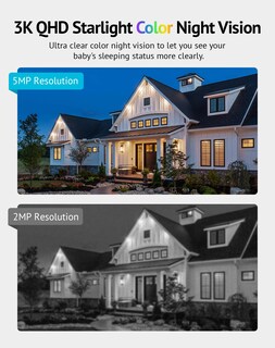 Foto 4 | Foto 4 | Cámara De Seguridad Laview 5mp Qhd Con Bombilla 360° 3k Inalámbrica Alexa - Venta Internacional.