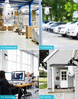 Foto 6 | Foto 6 | Cámara De Seguridad Laview 5mp Qhd Con Bombilla 360° 3k Inalámbrica Alexa - Venta Internacional.