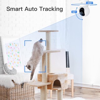 Foto 6 | Foto 6 | Cámara De Seguridad Arenti 5g Indoor 4mp Con Altavoz Para Mascotas - Venta Internacional.