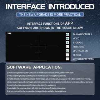 Foto 6 | Foto 6 | Cámara Telescópica Ashata 2 En 1 Con Zoom De 70 Aumentos Y Detección De Movimiento Hd De 2 Mp - Venta Internacional.