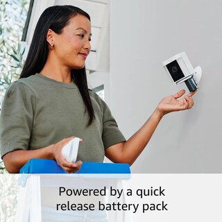 Foto 3 | Foto 3 | Cámara De Seguridad Ring Spotlight Cam Plus Con Batería Blanca - Venta Internacional.