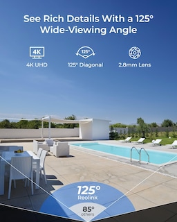 Foto 2 | Foto 2 | Cámara De Seguridad Reolink 4k Wi-fi 6 Rlc-840wa Con Vista De 125° - Venta Internacional.