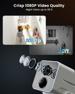 Foto 7 | Foto 7 | Cámara De Seguridad Iegeek Zs-gx7s 1080p Sin Cables Para Interiores - Venta Internacional.