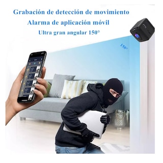 Foto 3 | Foto 3 | Mini Cámara Espía Eo Safe Imports ESI-4482 color Negro 1080P Wifi con Batería Recargable 7 Horas