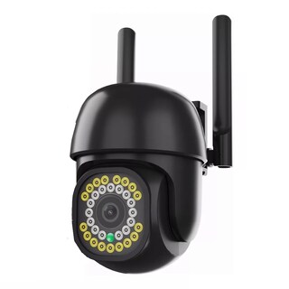 Foto 1 | Foto 1 | Cámara de Seguridad Eo Safe Imports Esi-6163 color Negro Wifi Exterior Inalámbrica con Alarma