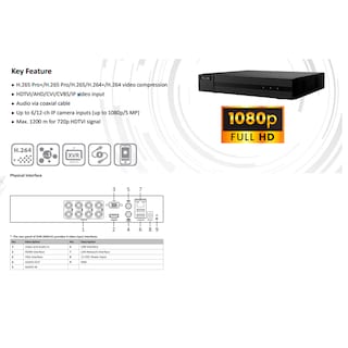 Foto 3 | Foto 3 | Kit Cámaras de Vigilancia 1080p Full Hd Hilook Para Exterior Camaras Metalicas Dvr 8 Canales