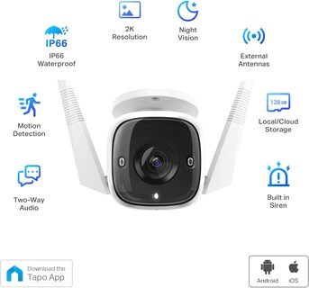 Foto 2 | Foto 2 | Cámara de Seguridad Tplink Tapoc310 con Wifi