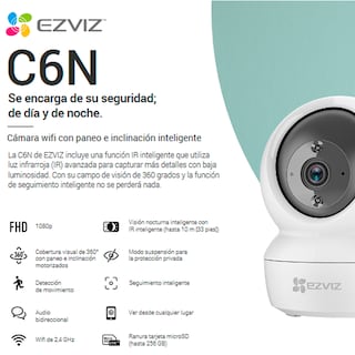 Foto 2 | Foto 2 | Kit Cámaras Ezviz Wifi con Router Wifi 6 C6n/c3tn