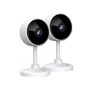 Foto 1 | Foto 1 | Par Cámara Wifi Interior Seguridad 1080p 2 Pack Eo Safe Imports Esi-9544 Blanco