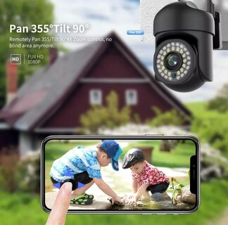 Foto 3 | Foto 3 | Sistema De Seguridad Xtellar Con Cámara Wifi Hd 1080p Ptz Visión Nocturna Y Alarma - Pack Doble Para Hogar Protegido