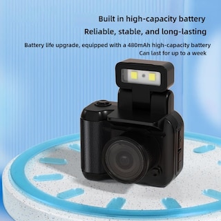 Foto 6 | Foto 6 | Minicámara Retro Snap 1080p Hd Con Flash Led De 16 Gb/32 Gb, Color Negro - Venta Internacional.