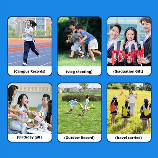 Foto 5 | Foto 5 | Cámara Retro Snap Y4000 1080p 16 Gb/32 Gb 480 Mah 1,44 Pulgadas - Venta Internacional.