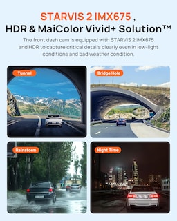 Foto 5 | Foto 5 | Dash Cam 70mai A510 1944p+1080p Delantera Y Trasera Con Tarjeta De 64 Gb - Venta Internacional.