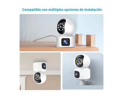 Foto 3 | Foto 3 | Doble Cámara de Seguridad Frutivegie Full Hd Alarma