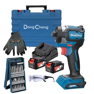 Foto 1 | Foto 1 | Atornillador Impacto 20v Dongcheng + Puntas 25 Pzas Bosch