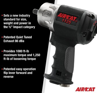 Foto 4 | Foto 4 | Llave De Impacto Aircat 1125 1/2 Composite 1250 Ft-lbs - Venta Internacional.