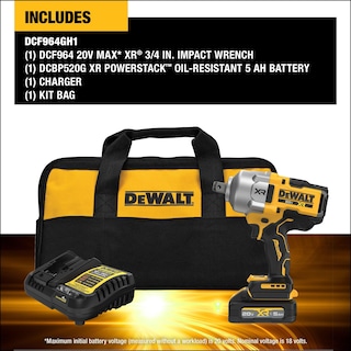 Foto 2 | Foto 2 | Llave De Impacto Inalámbrica Dewalt 20v Max Xr 3/4 Con Batería - Venta Internacional.