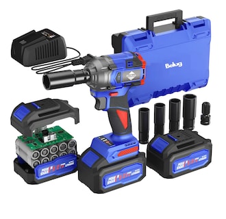 Foto 1 | Foto 1 | Llave De Impacto Inalámbrico Profesional 800nm 2 Baterías Azul