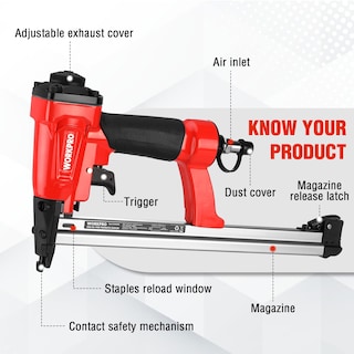 Foto 4 | Foto 4 | Grapadora Neumática Workpro T50 Exenta De Aceite Con 1260 Grapas - Venta Internacional.