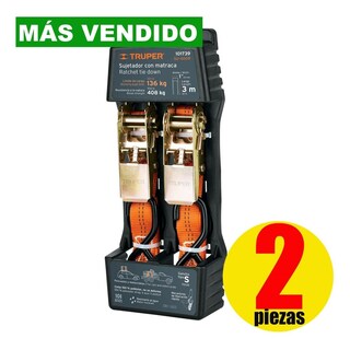 Foto 2 | Foto 2 | Juego Sujetadores con Matraca Truper 101739 2 Piezas