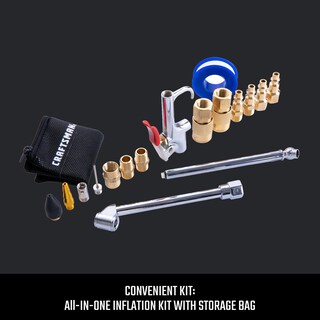 Foto 2 | Foto 2 | Kit De Accesorios Para Compresores De Aire Craftsman 18 Piezas Con Bolsa - Venta Internacional.