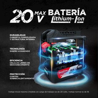 Foto 3 | Foto 3 | Kit 2 Baterías De 6.0ah Dongcheng 20v
