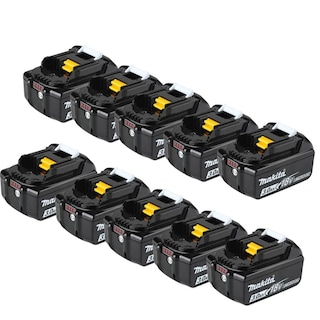Foto 1 | Foto 1 | Baterías Makita de 18v de 10 Piezas