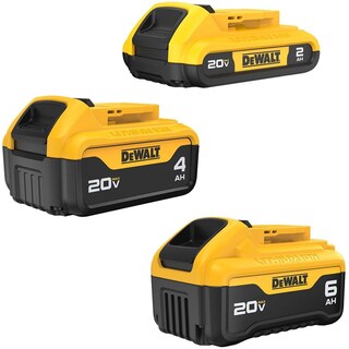 Foto 5 | Foto 5 | Batería Dewalt Max Xr Premium De 20 V, Iones De Litio, 6 Ah, 4 Ah Y - Venta Internacional.