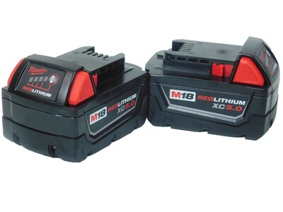 Foto 1 | Foto 1 | Batería para Herramienta Eléctrica Milwaukee M18 Redlithium XC Iones de Litio 18 V 2 Piezas - Venta Internacional