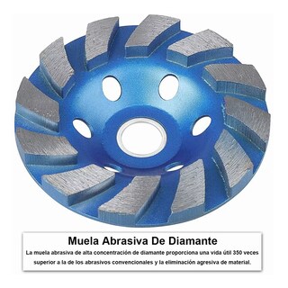 Foto 2 | Foto 2 | Disco Diamantado Copa Abrasivo Eo Safe Imports ESI-9267 Azul 1 Par