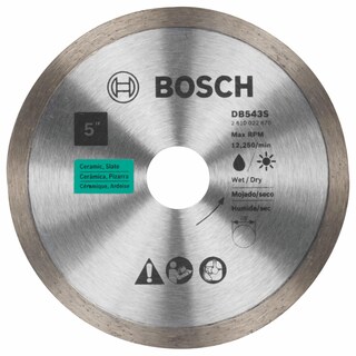 Foto 1 | Foto 1 | Disco De Diamante Bosch Db543s De 125 Mm Para Azulejos, Cerámica Y Pizarra - Venta Internacional.
