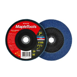 Foto 1 | Foto 1 | Pack 2 Disco Laminado 7'' Zirconia Grano 40 Maple Tools