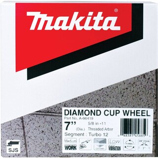 Foto 7 | Foto 7 | Rueda Diamond Cup Makita A-96419 7 180 Mm De Baja Vibración - Venta Internacional.