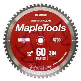 Foto 1 | Foto 1 | Disco para Sierra Circulas Mapletools 12 Pulgadas