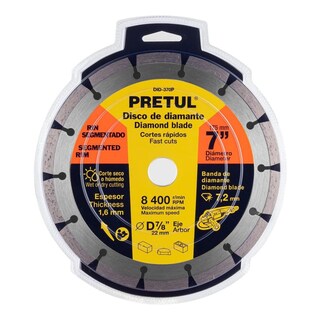Foto 1 | Foto 1 | Disco Diamante Rin Segmentado 7'' Pretul Did-370p