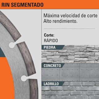 Foto 3 | Foto 3 | Disco Diamante Rin Segmentado 7'' Pretul Did-370p
